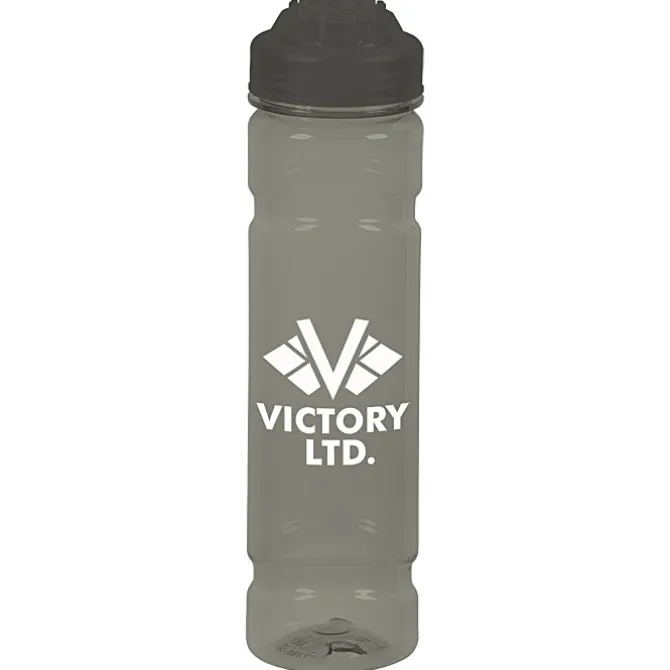 PolySure Jetstream Water Bottle with Flip Lid - 24 oz