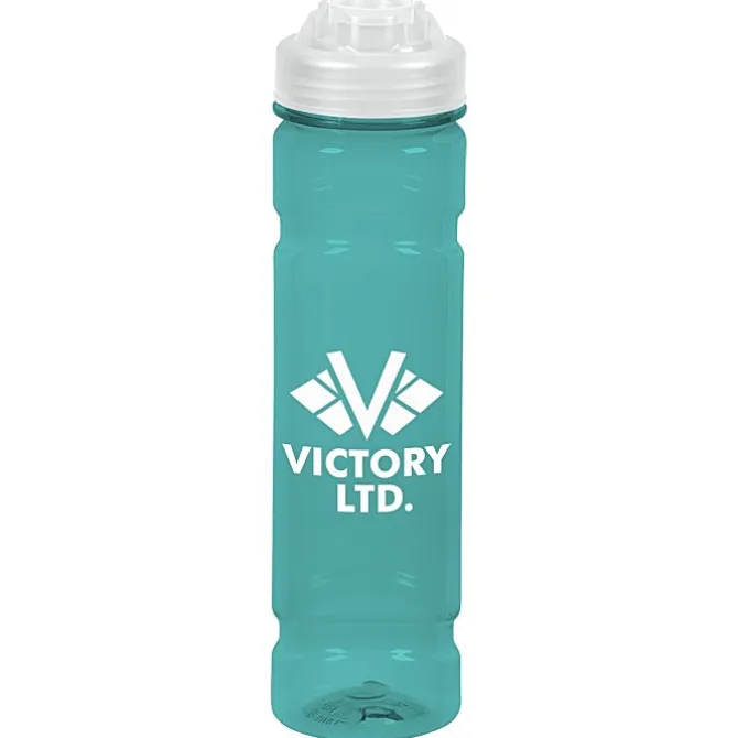PolySure Jetstream Water Bottle with Flip Lid - 24 oz