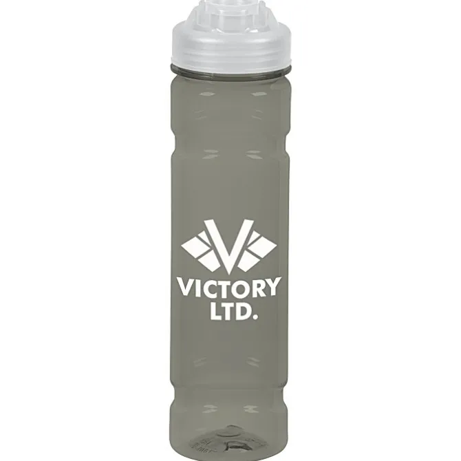 PolySure Jetstream Water Bottle with Flip Lid - 24 oz