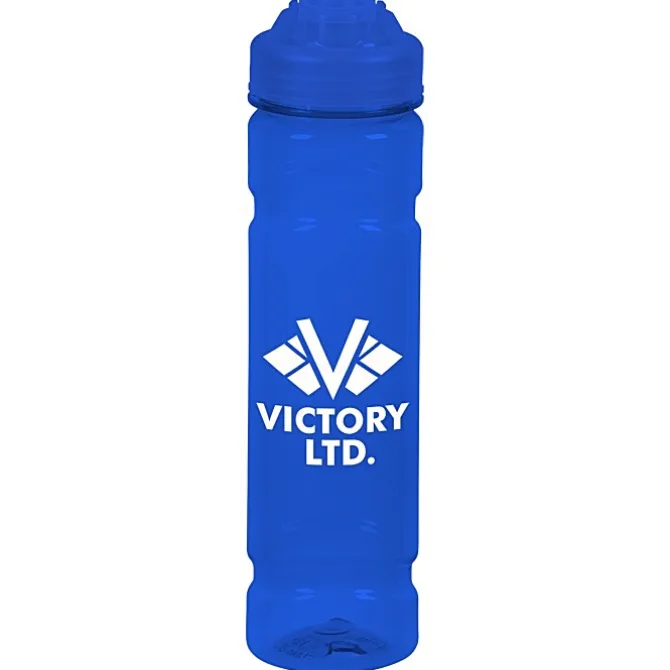 PolySure Jetstream Water Bottle with Flip Lid - 24 oz