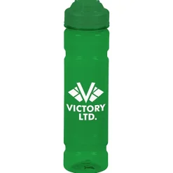PolySure Jetstream Water Bottle with Flip Lid - 24 oz