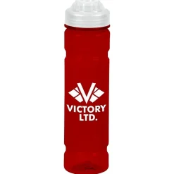 PolySure Jetstream Water Bottle with Flip Lid - 24 oz