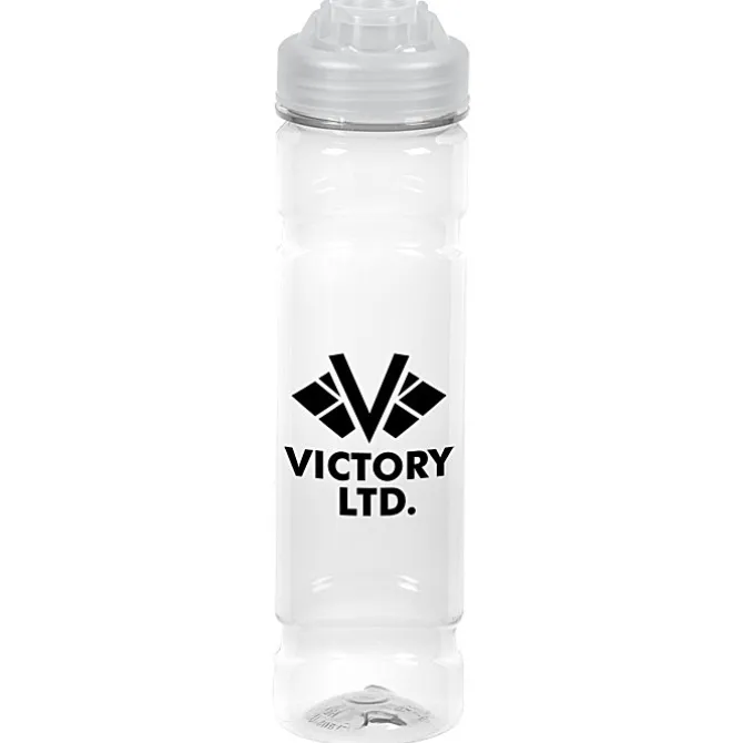 PolySure Jetstream Water Bottle with Flip Lid - 24 oz
