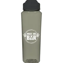 PolySure Measure Water Bottle with Flip Lid - 24 oz