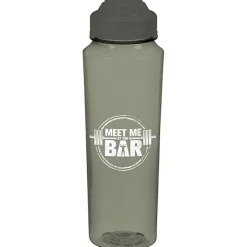 PolySure Measure Water Bottle with Flip Lid - 24 oz