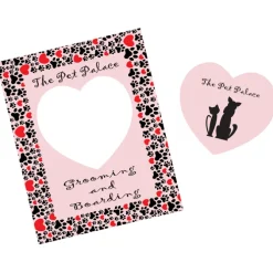 Pop Out Picture Frame Magnet - Heart