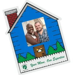 Pop Out Picture Frame Magnet - House