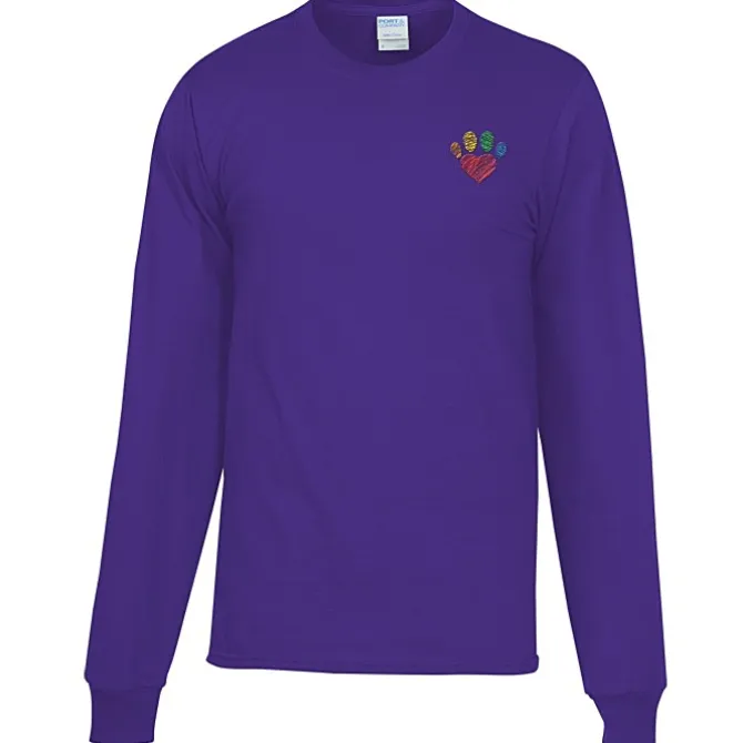 Port Classic 5.4-oz Long Sleeve T-Shirt - Men's - Colors - Embroidered