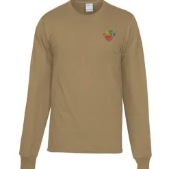 Port Classic 5.4-oz Long Sleeve T-Shirt - Men's - Colors - Embroidered
