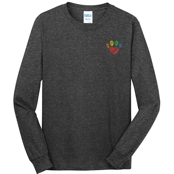 Port Classic 5.4-oz Long Sleeve T-Shirt - Men's - Colors - Embroidered