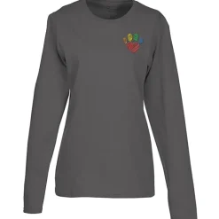 Port Classic 5.4-oz Long Sleeve T-Shirt - Ladies' - Colors - Embroidered