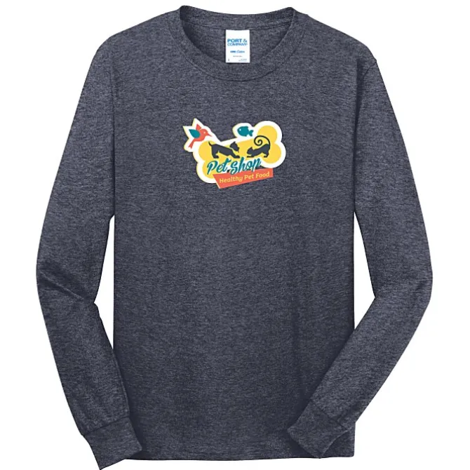 Port Classic 5.4-oz Long Sleeve T-Shirt - Men's - Colors - Full Color