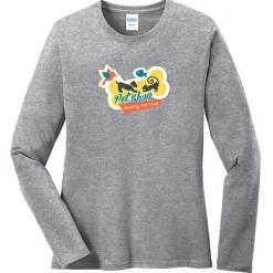 Port Classic 5.4-oz Long Sleeve T-Shirt - Ladies' - Colors - Full Color