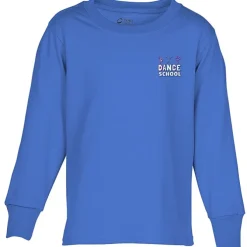 Port Classic 5.4-oz Long Sleeve T-Shirt - Youth - Embroidered