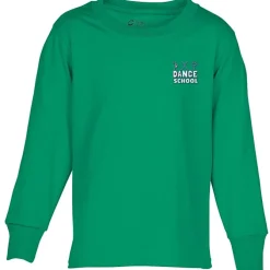 Port Classic 5.4-oz Long Sleeve T-Shirt - Youth - Embroidered