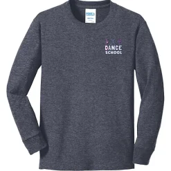 Port Classic 5.4-oz Long Sleeve T-Shirt - Youth - Embroidered