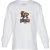 Port Classic 5.4-oz Long Sleeve T-Shirt - Youth - White - Full Color