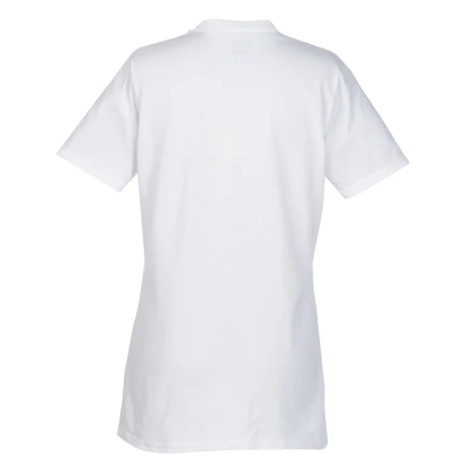 Port Classic 5.4-oz T-Shirt - Ladies' - White - Embroidered