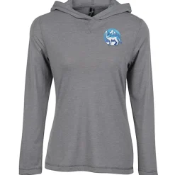 Primease Tri-Blend Hooded Tee - Ladies' - Embroidered