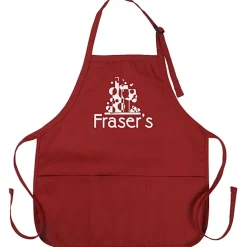 Q-Tees Full Length Pouch Pocket Apron