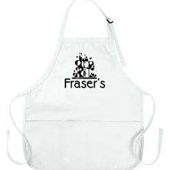 Q-Tees Full Length Pouch Pocket Apron