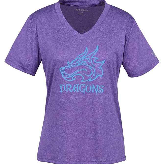 Reebok Performance Tee - Ladies' - Heathers - Screen