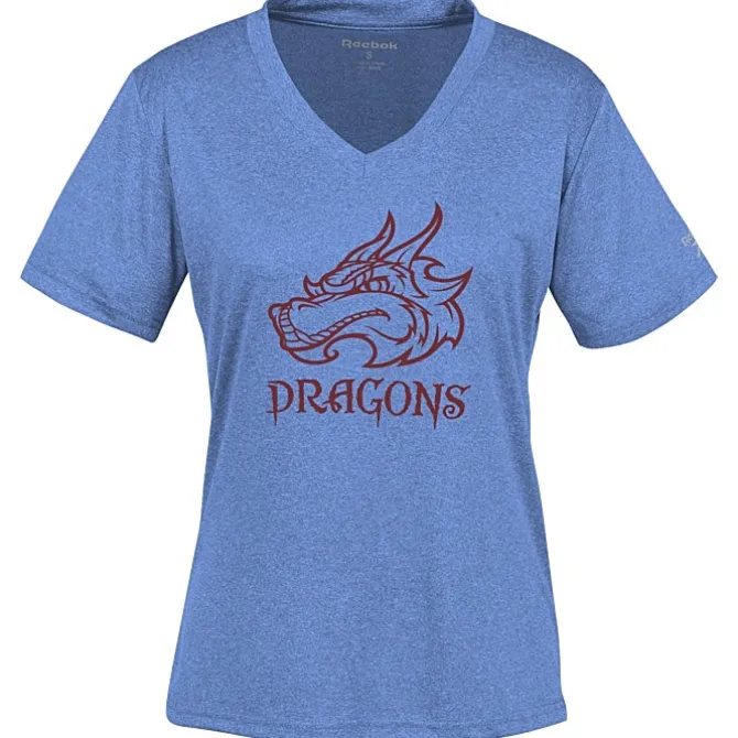 Reebok Performance Tee - Ladies' - Heathers - Screen