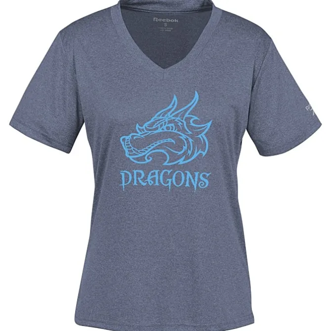 Reebok Performance Tee - Ladies' - Heathers - Screen