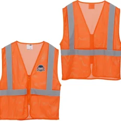 Reflective Zippered Vest