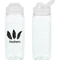 Refresh Clutch Water Bottle with Flip Lid - 20 oz - Clear
