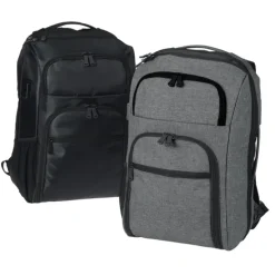 RFID Laptop Backpack - Embroidered