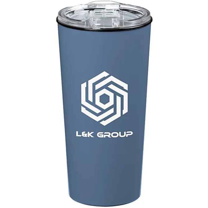 Roadmaster Travel Tumbler - 18 oz - Black Interior - Clear Lid