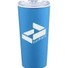 Roadmaster Travel Tumbler - 18 oz - White Interior - Clear Lid