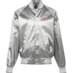Satin Baseball Jacket