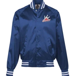 Satin Baseball Jacket