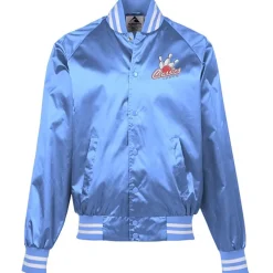 Satin Baseball Jacket