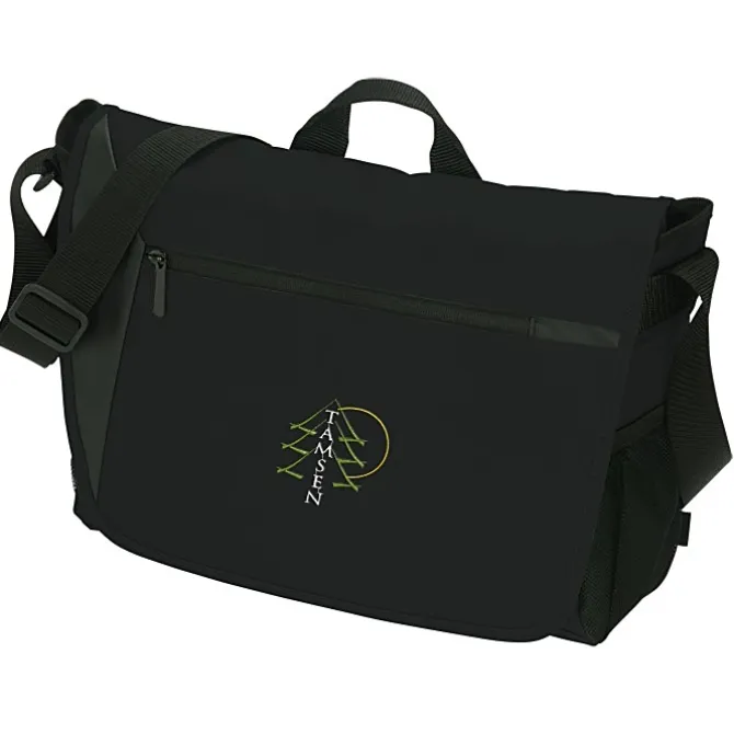 Sawyer Laptop Messenger - Embroidered