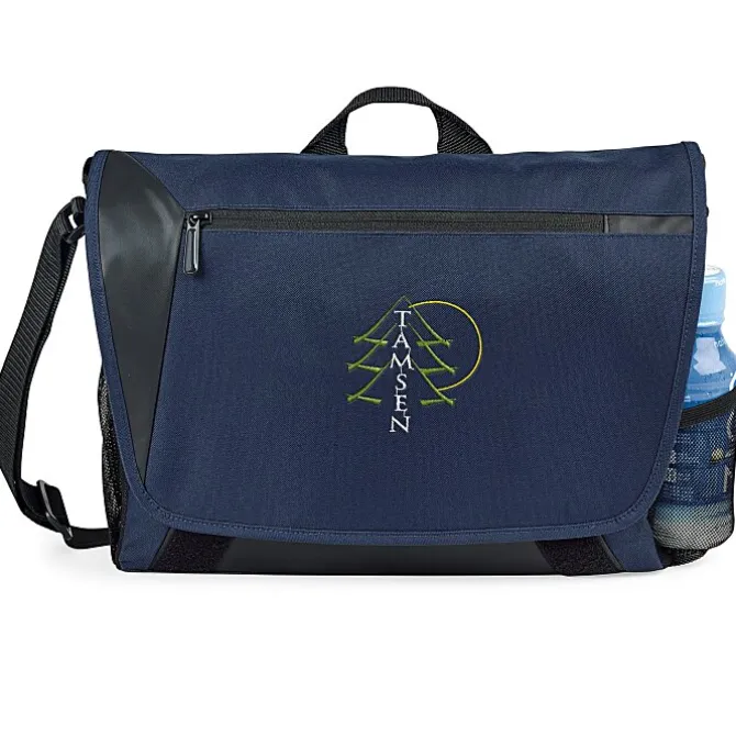 Sawyer Laptop Messenger - Embroidered