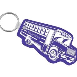 School Bus Soft Keychain - Opaque