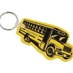 School Bus Soft Keychain - Opaque