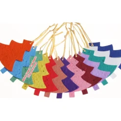 Seeded Paper Ornament - Tree