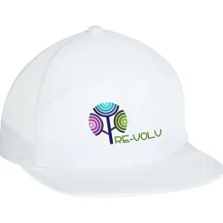 Seven Panel Flat Bill Outdoor Cap