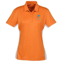Side Swipe Colorblock Performance Polo - Ladies'