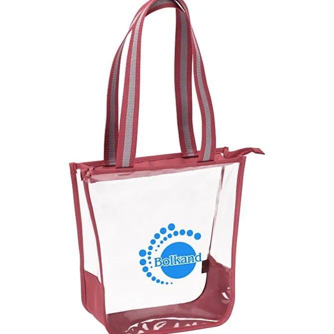 Sigma Clear Zippered Tote