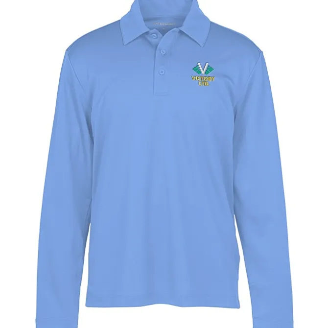 Silk Touch Performance LS Sport Polo - Men's