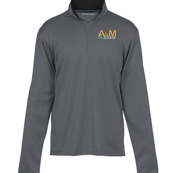 Silk Touch Performance 1/4-Zip Pullover - Men's - Embroidered