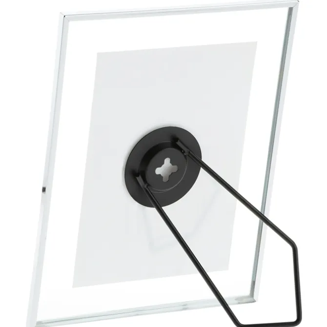 Silver Floating Frame - 5 inches x 7 inches