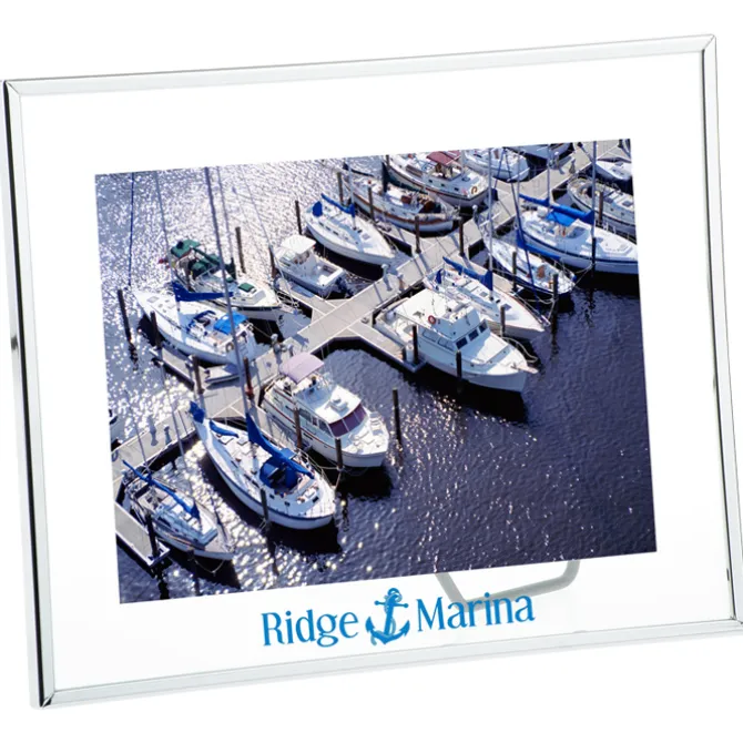 Silver Floating Frame - 5 inches x 7 inches