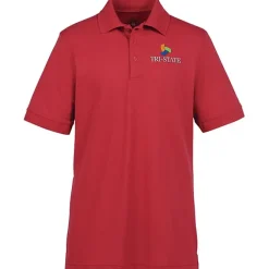 Smooth Touch Blended Pique Polo - Men's