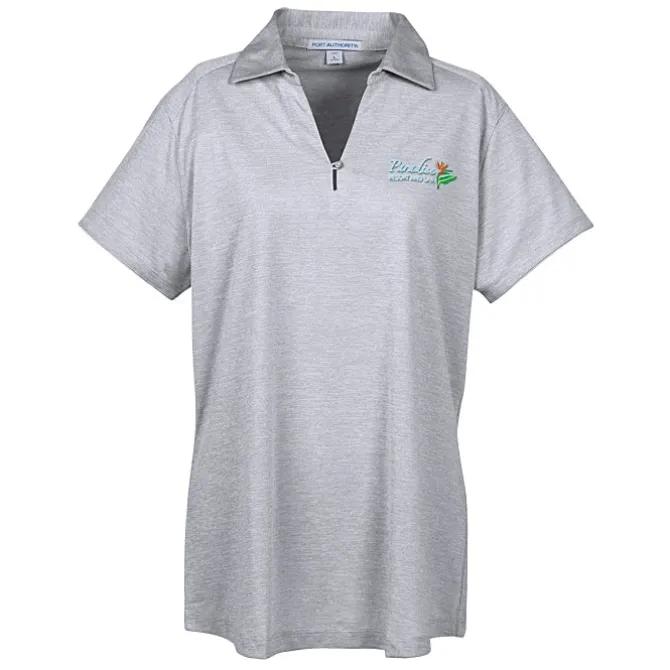 Snag Resistant Digital Heather Polo - Ladies'